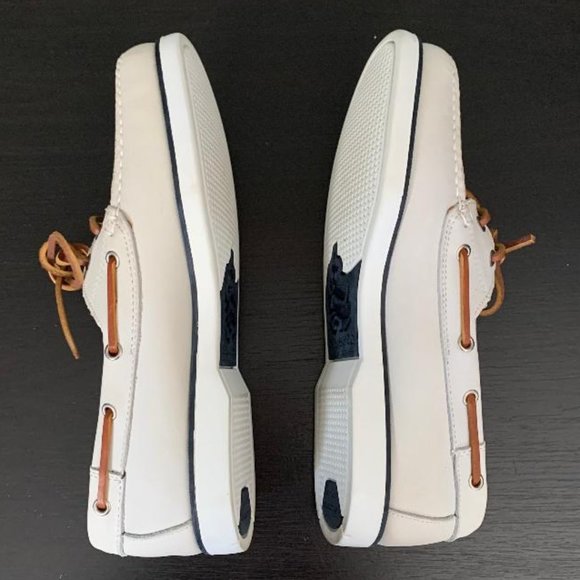 GH Bass & Co. Genuine Leather Boater Size 7M. - Picture 2 of 3